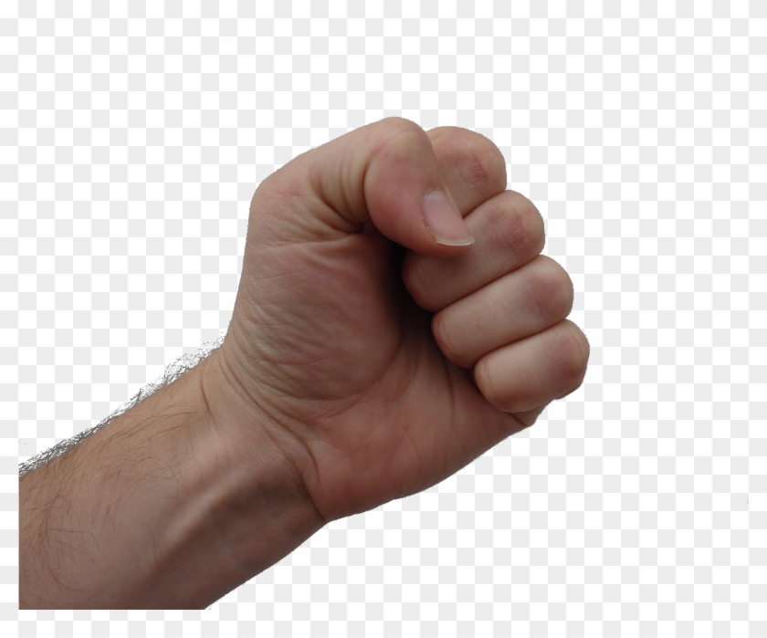 Clenched Human Fist - Fist Transparent Clipart