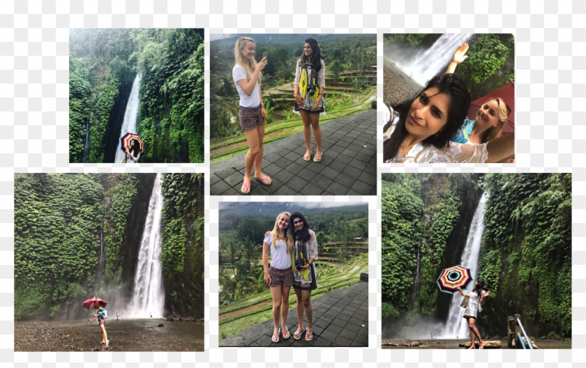 Waterfall - Collage Clipart