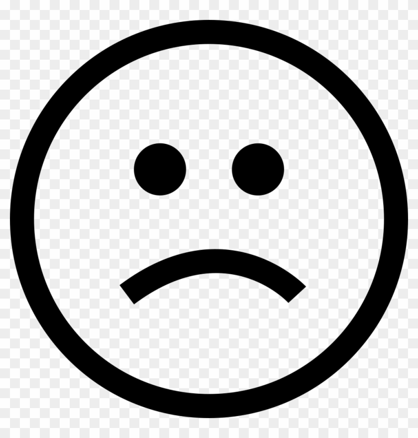 Sad Face Comments Emoji Clipart Pikpng