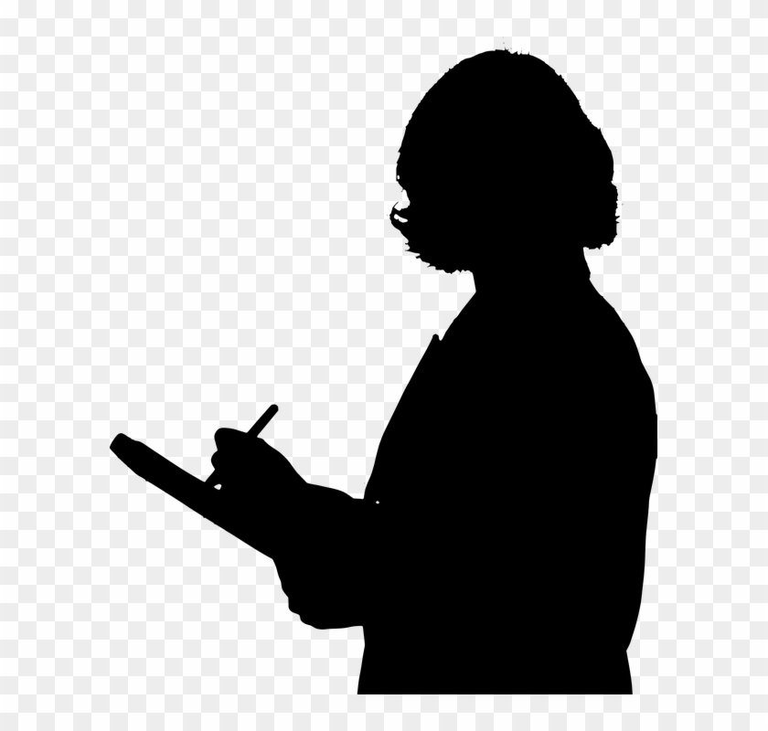 Teacher Png Clipart - Professional Woman Silhouette Png Transparent Png