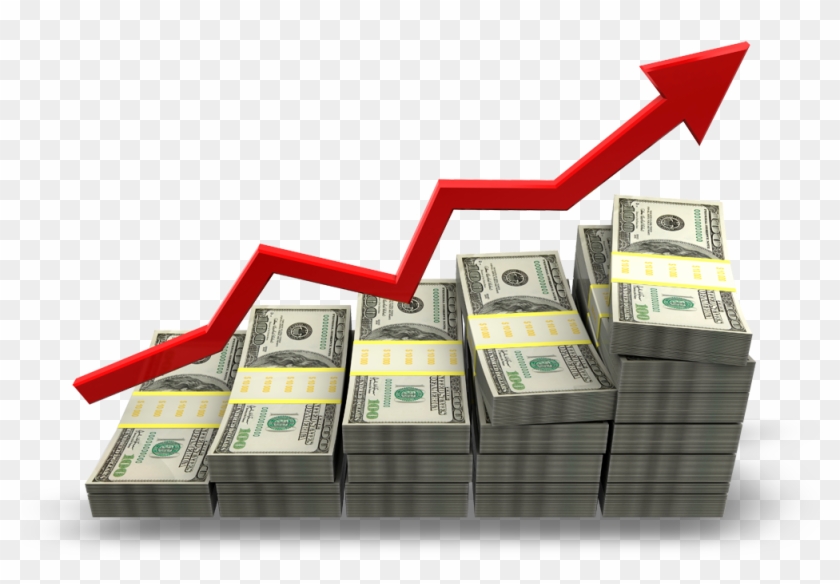 Dollar-rising - Dollar Rise Png Clipart #531460