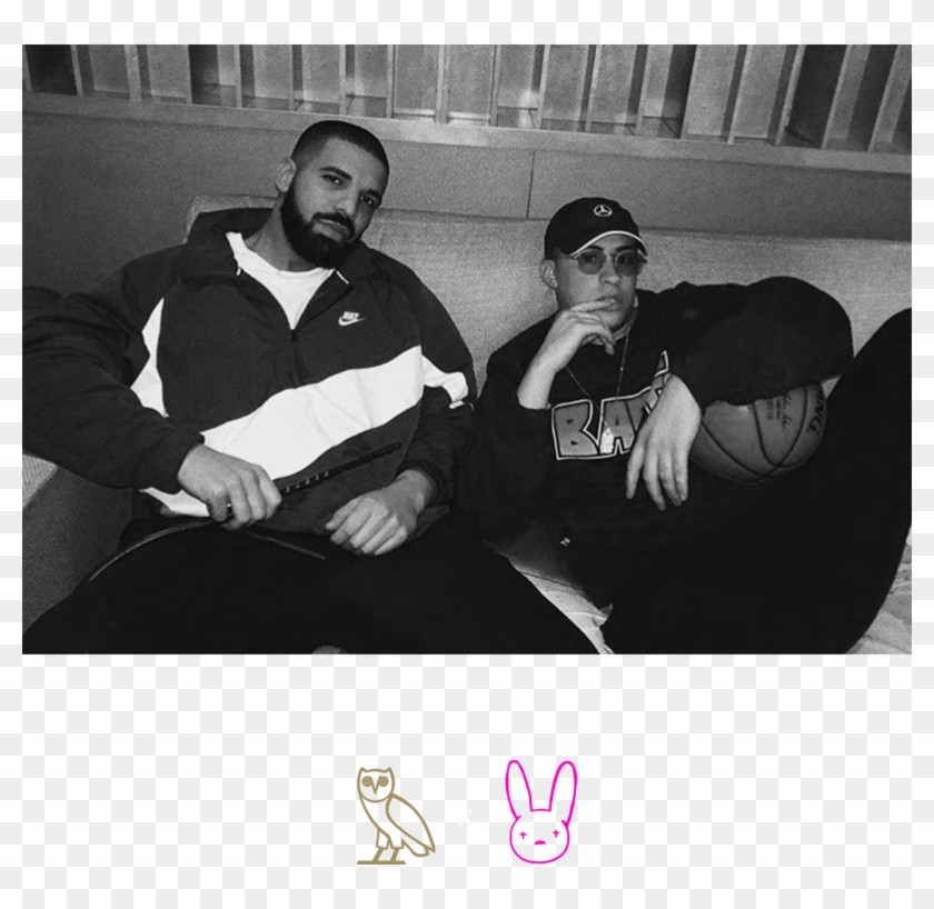 Bad Bunny And Drake , Png Download Clipart