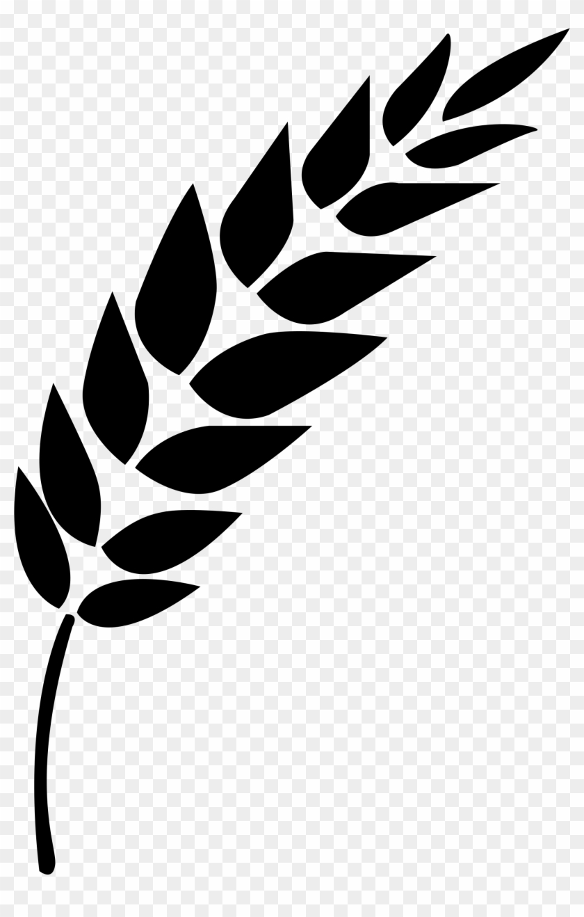 2000 X 3030 16 - Black And White Wheat Stalk Clipart #532046