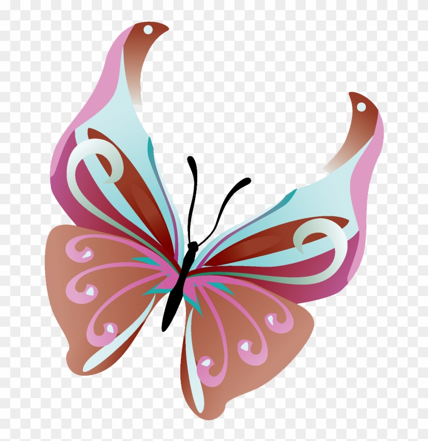 Butterfly Png Images Transparent Free Download - Transparent Butterfly Vector Png Clipart #532323