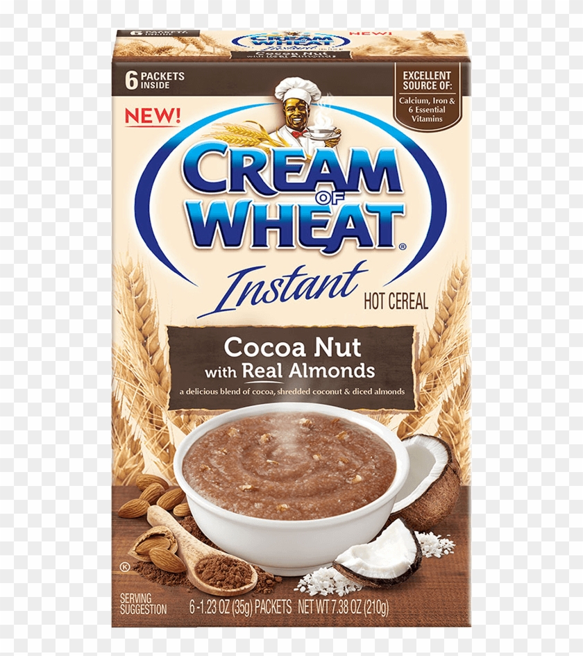 Image Of Cocoa Nut With Real Almonds - Cream Of Wheat Whole Grain Clipart