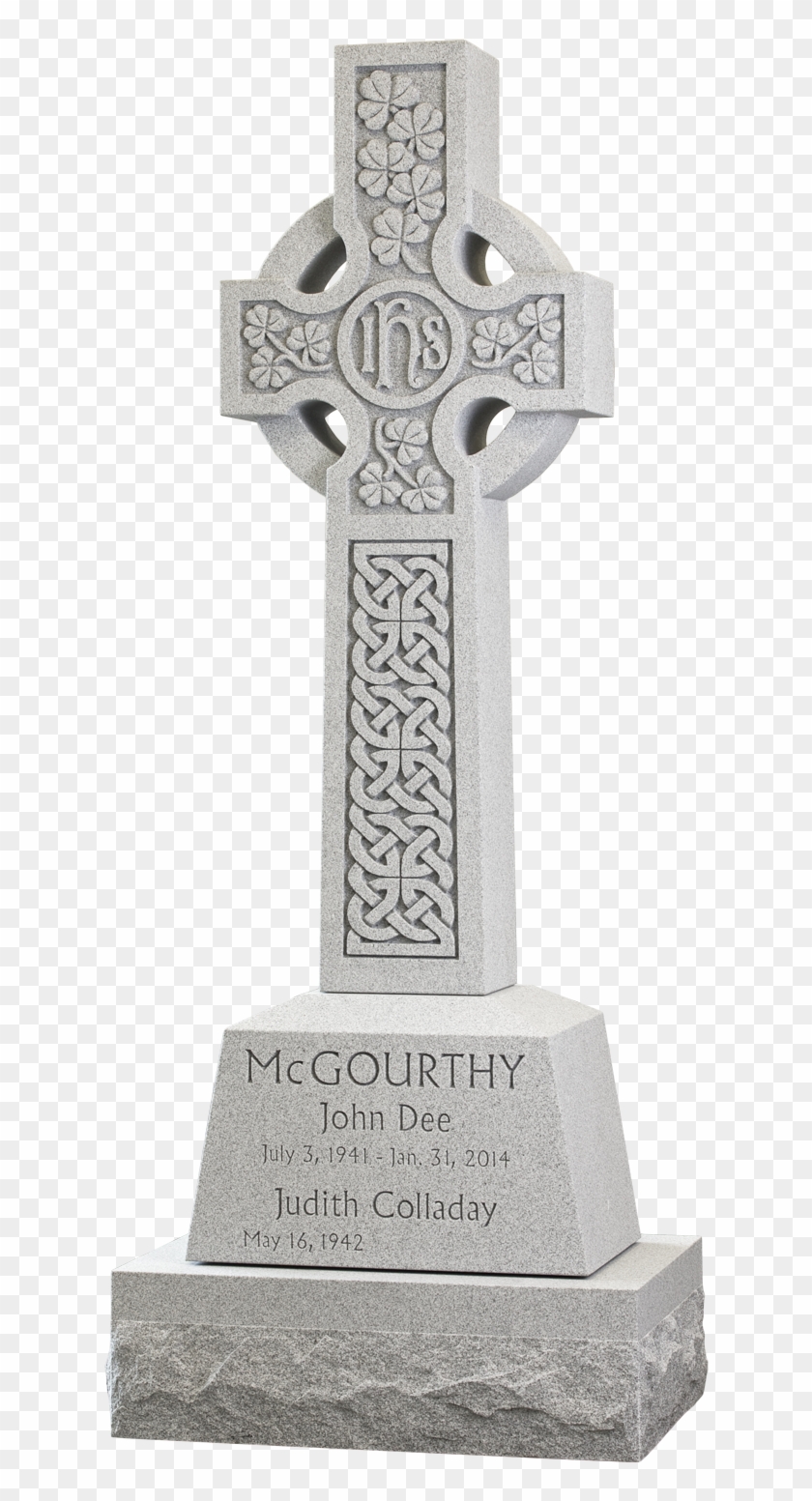 Cross Tombstone Png - Transparent Background Gravestones Clipart #532429