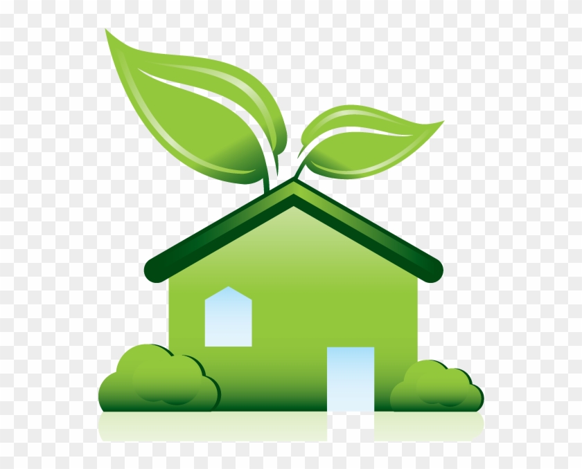 Green Tree House Logo Design - Environmental Impact Assessment Png Clipart #532430