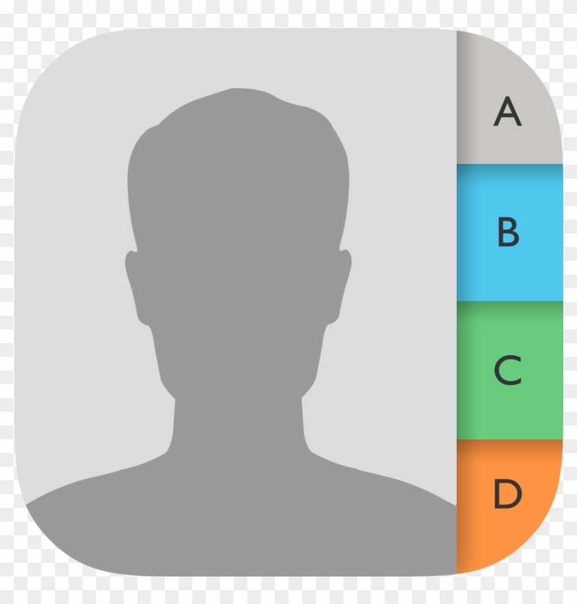 Contacts Icon - Contact Ios Clipart