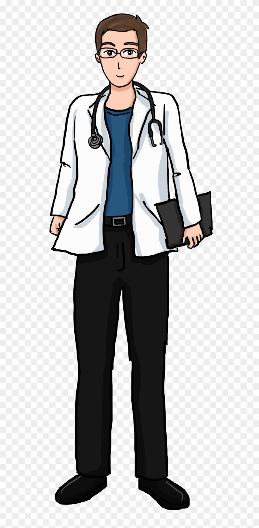 Vector Transparent Stock The Doctor Clipart Man - Male Doctor Clipart Png #532545
