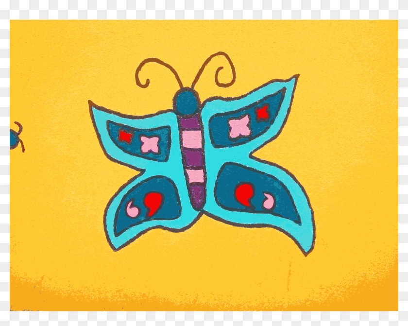 This Free Icons Png Design Of Found Mural Butterflies Clipart #532619
