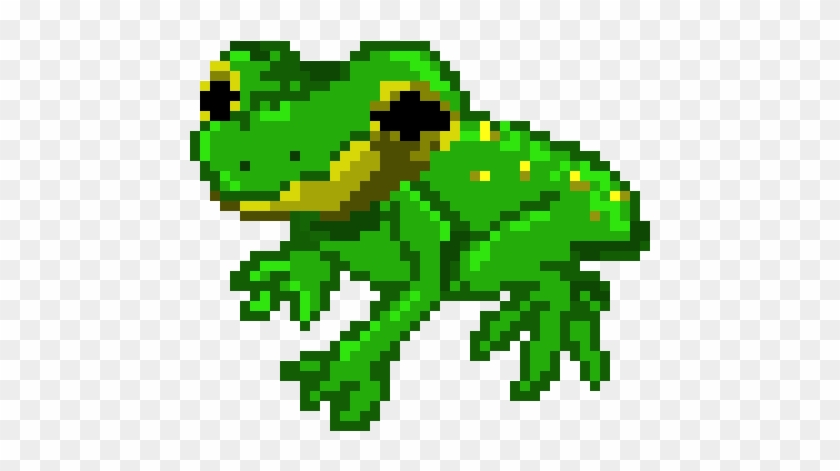 Frog - Pixel Frog Clipart #532747