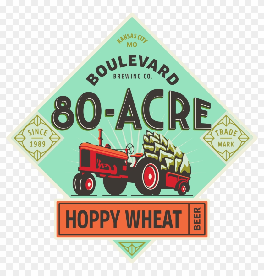 80-acre Hoppy Wheat Beer - Boulevard Tropical Pale Ale Clipart #532775