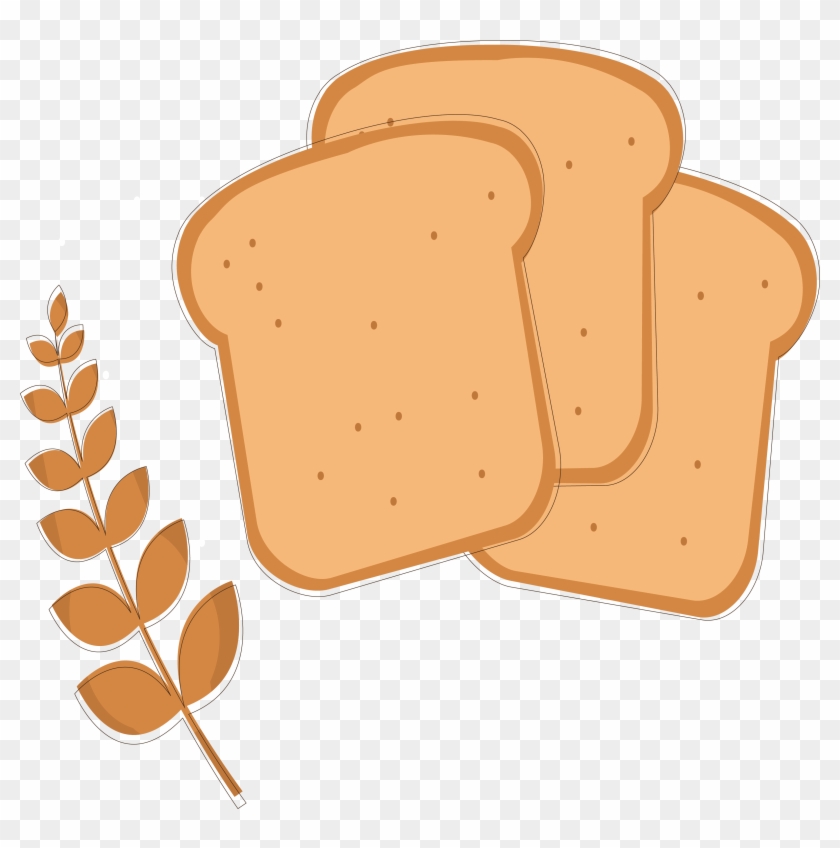 Clip Freeuse Stock Toast Bread Clip Art Fine Design - Toast Clipart Png Transparent Png #532871