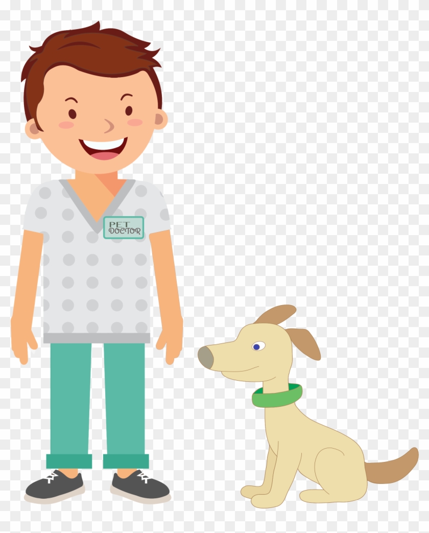 Dog Doctor Png Transparent Techflourish Collections - Veterinarian Clipart #532954
