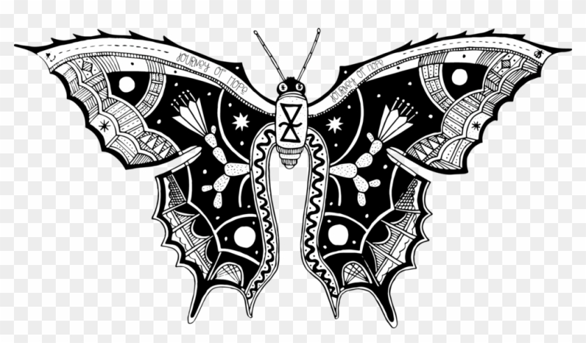 Journey Of Hope Butterfly Clipart