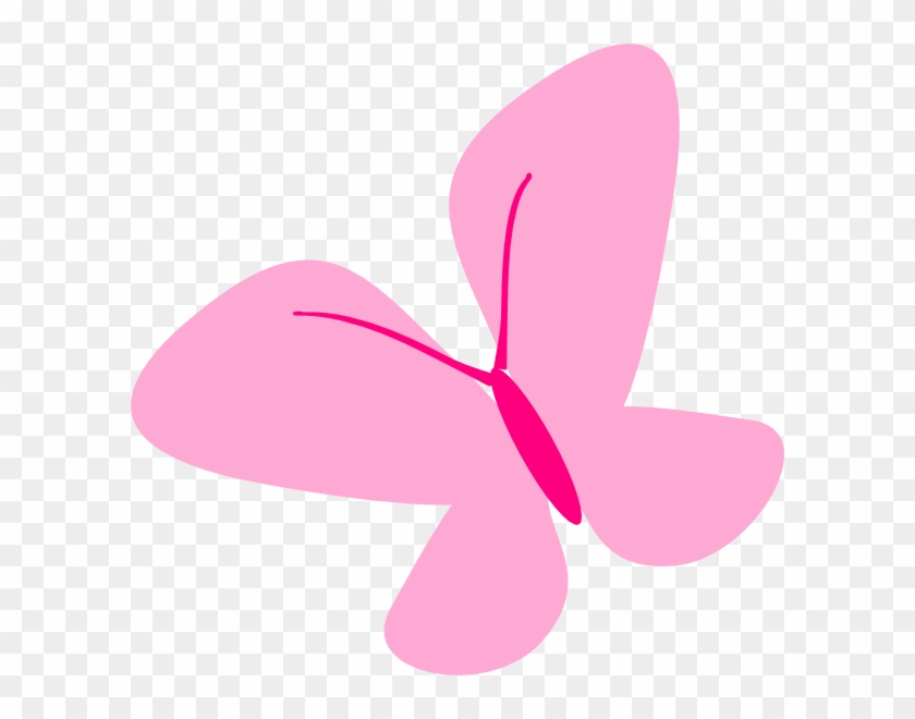 Light Pink Butterfly Clipart - Pink Butterflies Clipart Png Transparent Png #533069