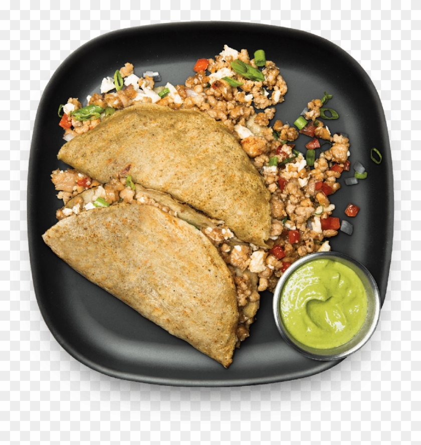 Chicken Sausage Breakfast Tacos - Wrap Roti Clipart