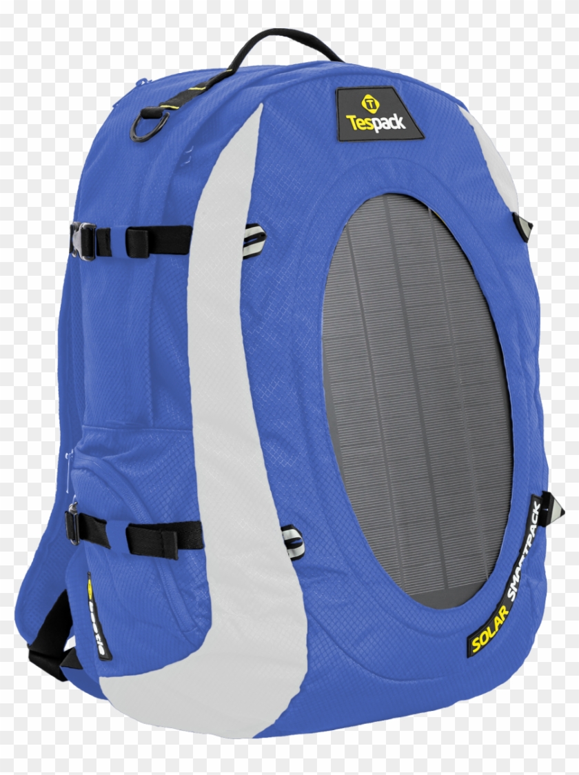 Tespack Solar Backpack Blue Pokemon Go - Hand Luggage Clipart