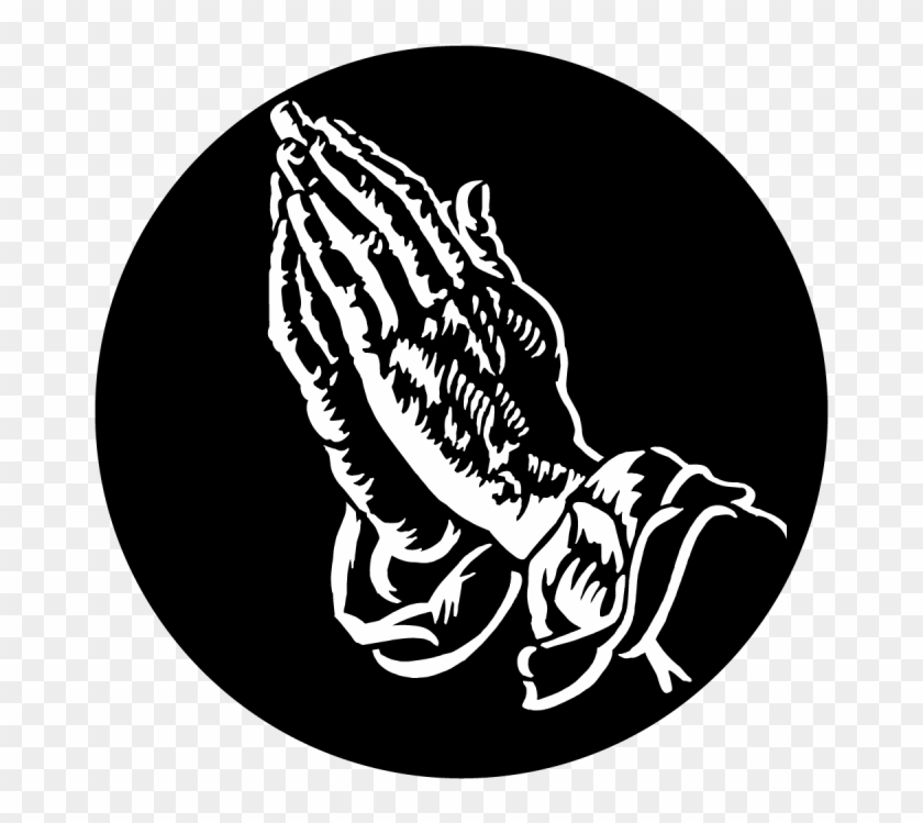 Praying Hands - Illustration Clipart