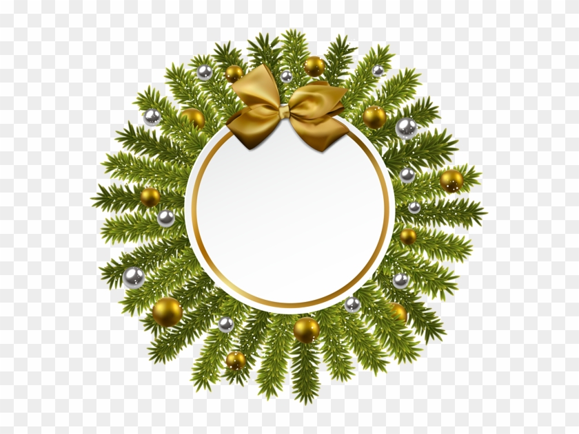 Syroco Sunburst Mirror Usa , Png Download - Gold Clipart Christmas Decoration Transparent Png #534546