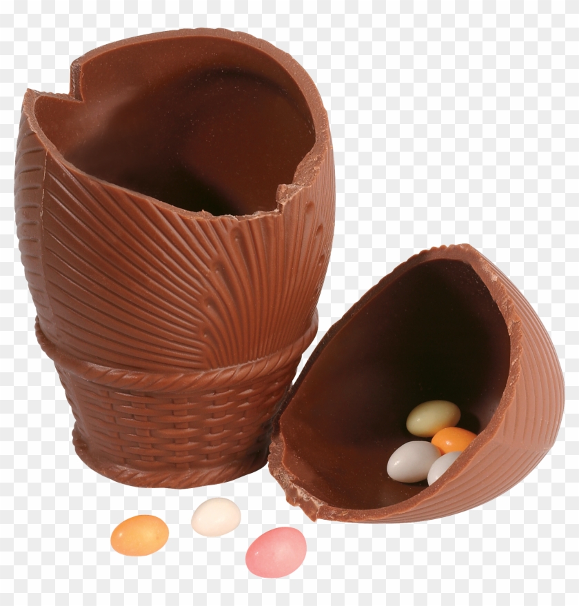 Chocolate - Easter Egg Chocolate Png Clipart