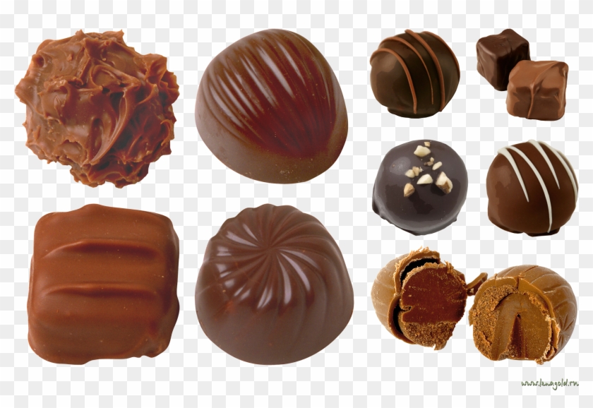 Chocolate Png Image - Chocolate Truffle No Background Clipart #534625