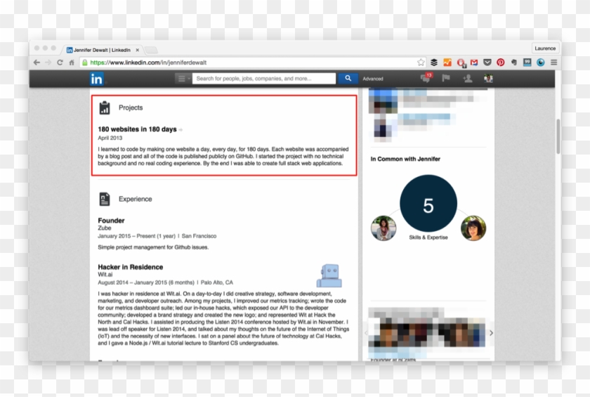 Linkedin Summary Tips - Linkedin Developer Clipart #534766