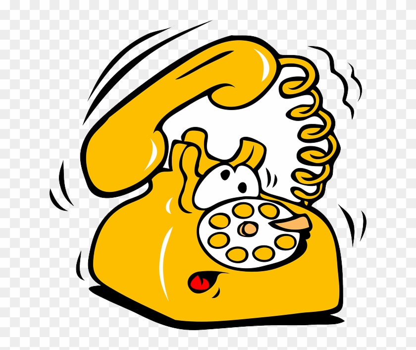 Clipart Info - Cartoon Telephone - Png Download