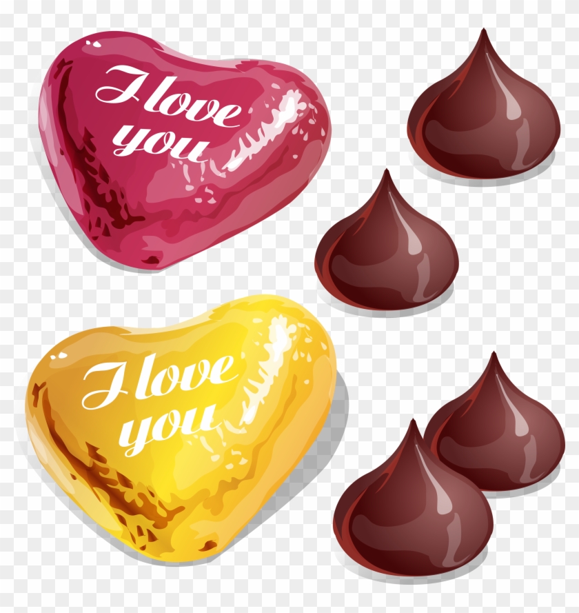 Конфеты В Форме Сердца Png Clipart