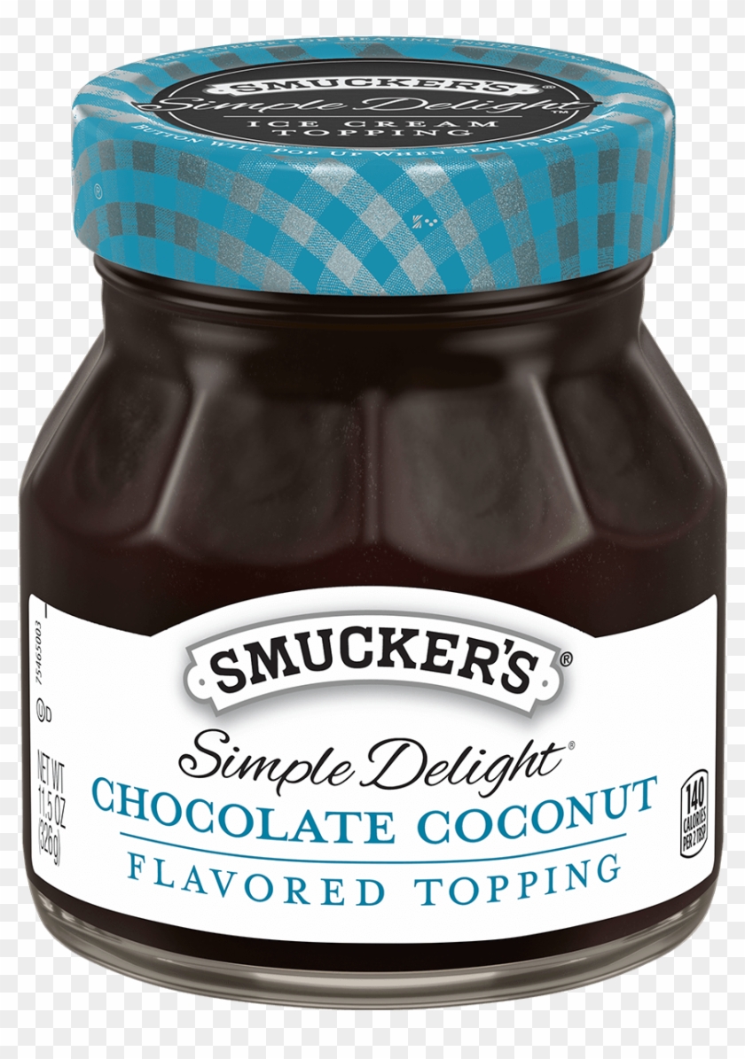 Simple Delight® Chocolate Coconut Flavored Topping - Smuckers Salted Caramel Clipart