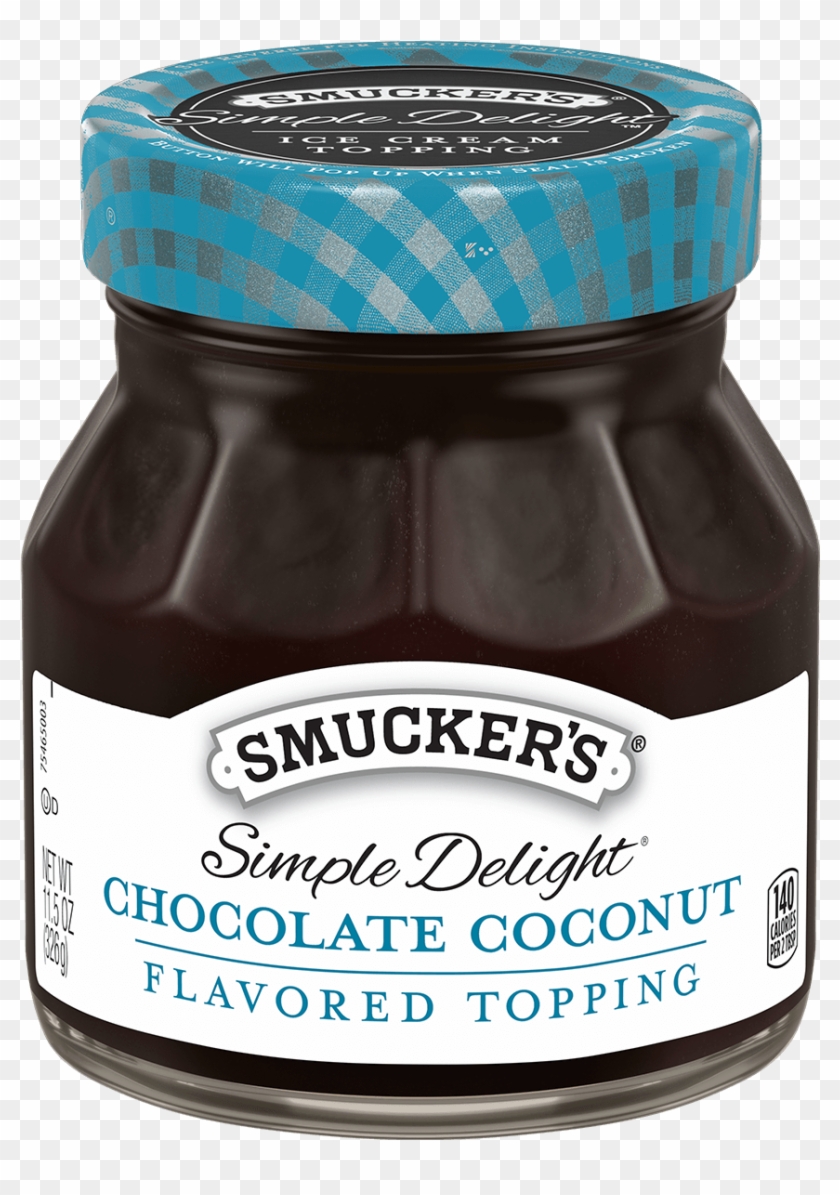 Simple Delight® Chocolate Coconut Flavored Topping - Smuckers Salted Caramel Clipart