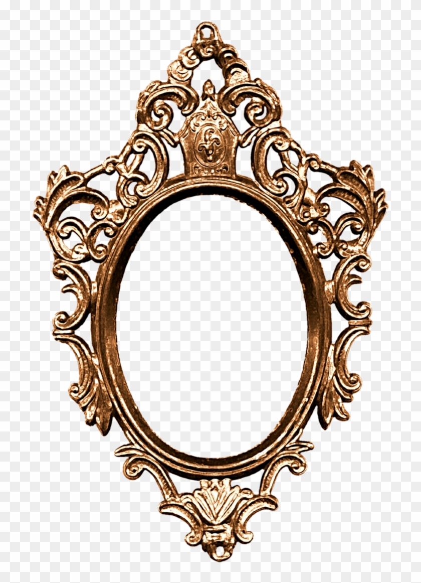 Mirror Frame Png - Old Mirror Clipart Png Transparent Png #535372