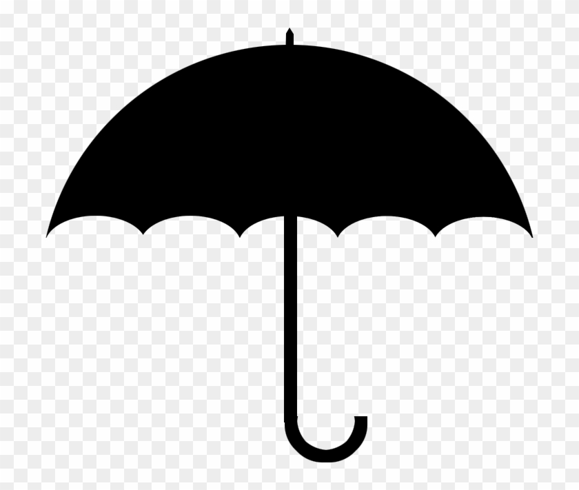Black Umbrella Png Clipart #535377