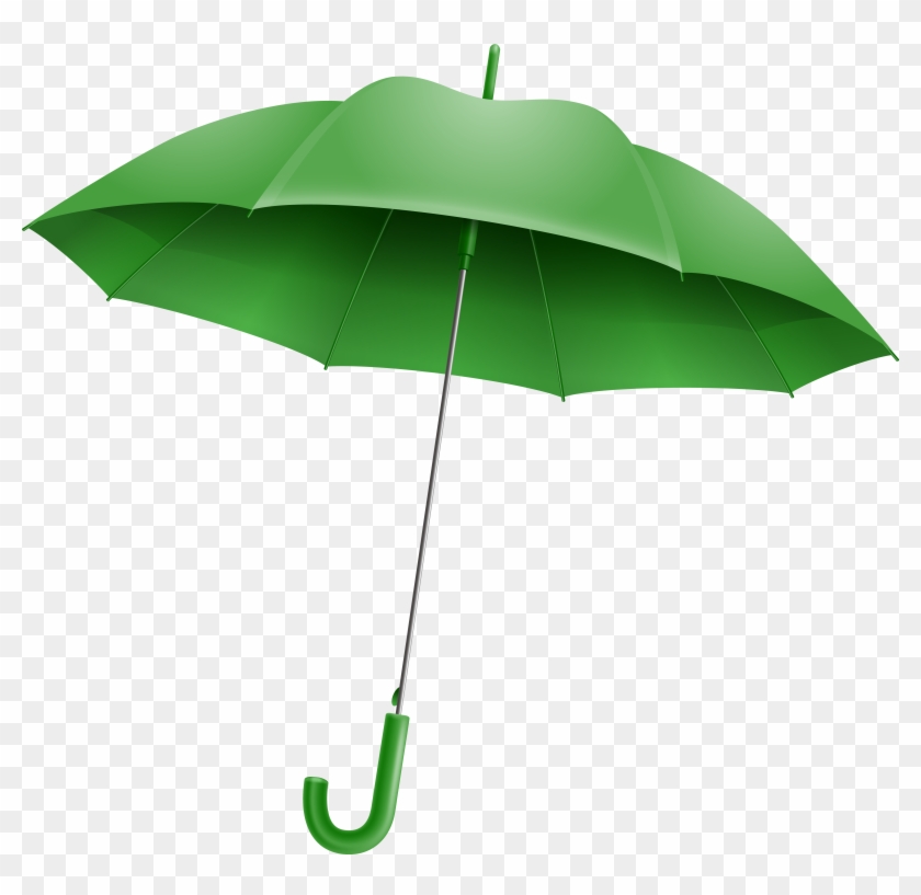 Green Umbrella Png Clipart #535399