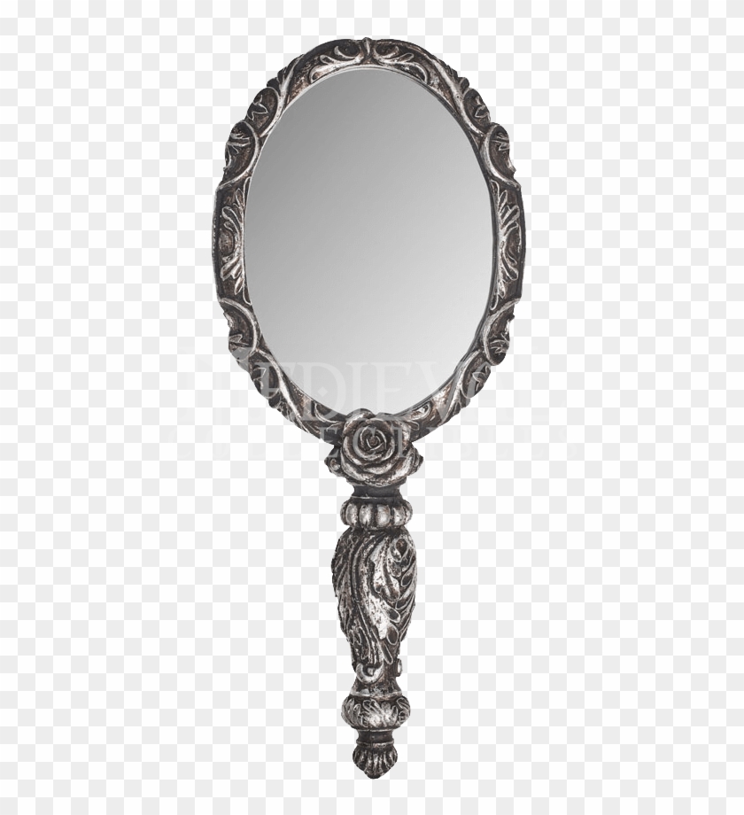 Free Png Download Gothic Hand Mirror Png Images Background - Baroque Hand Mirror Clipart #535683