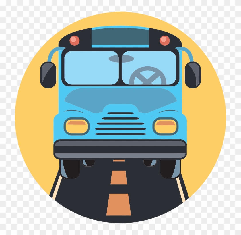 Free Icons Png - Bus Icon Transparent Clipart