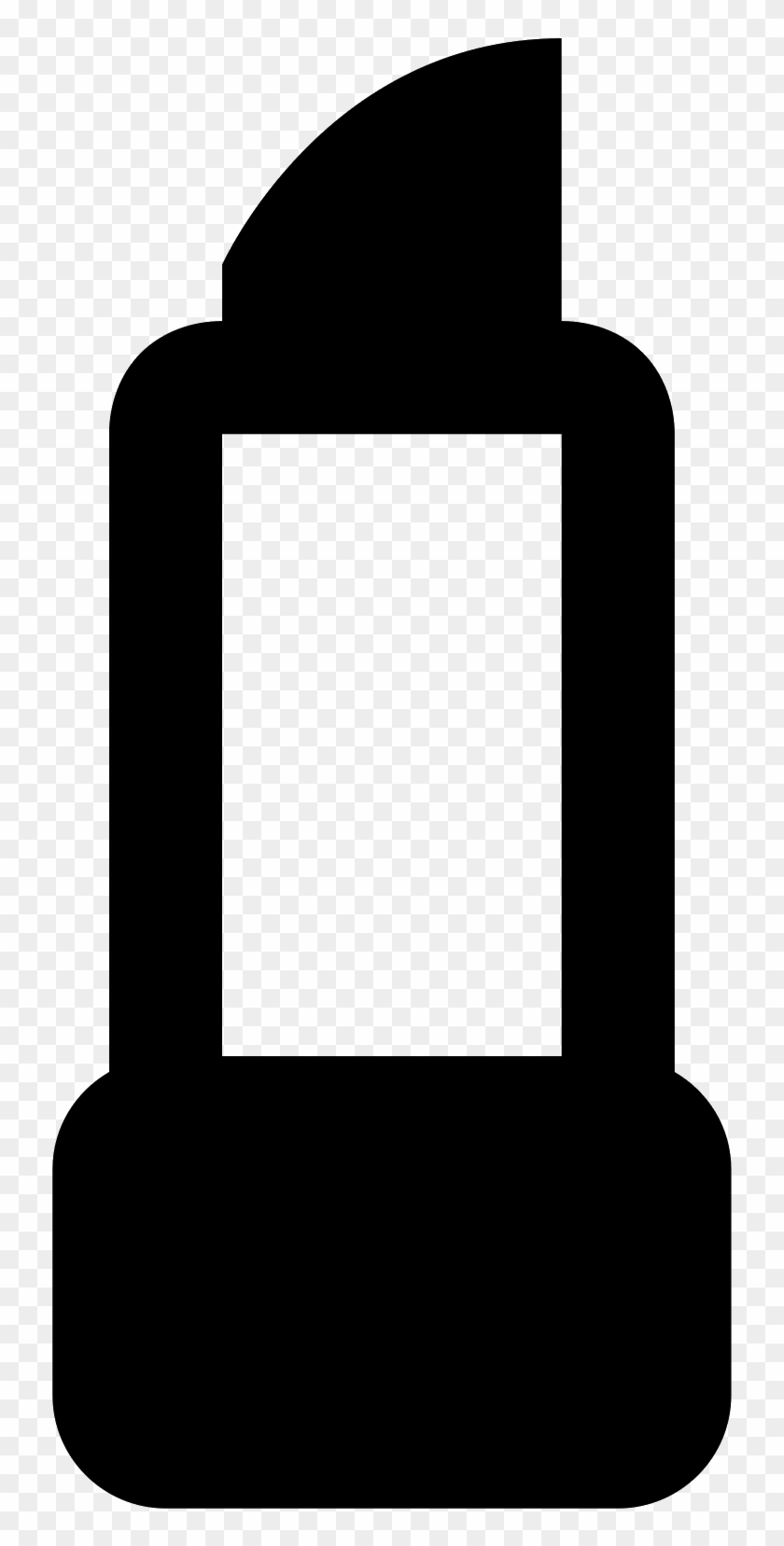 Lipstick Icon Free Png And Vector - Icone Rouge A Levre Clipart