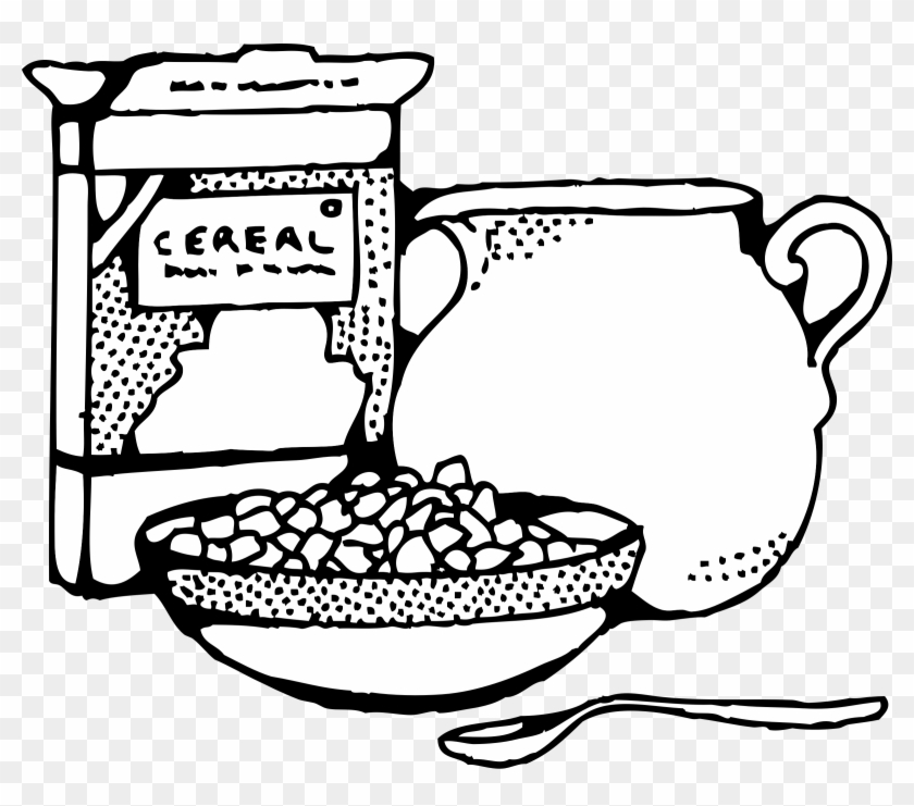 This Free Icons Png Design Of Cereal Box And Milk Clipart #535959