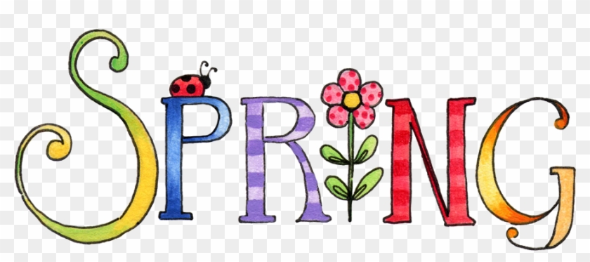 Word Art Png - Spring Clipart Transparent Png