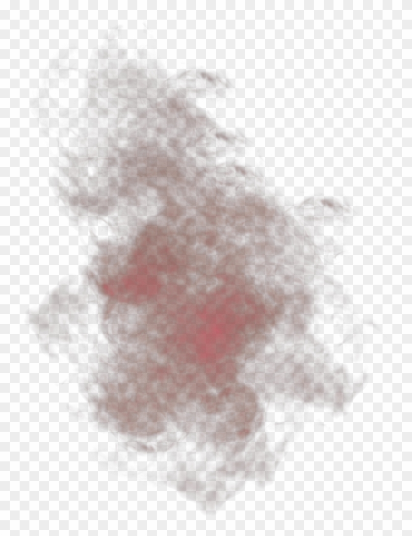Ftestickers Mist Fog Overlay Red Clipart #536437
