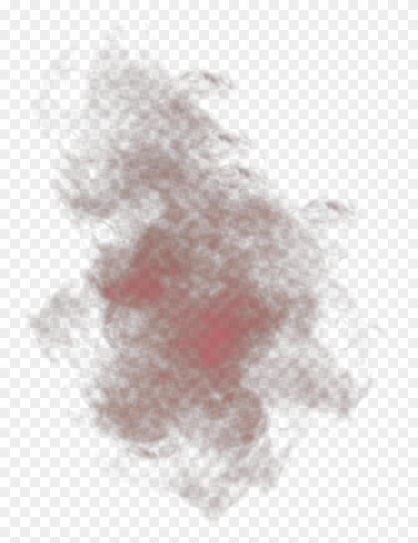 Ftestickers Mist Fog Overlay Red Clipart
