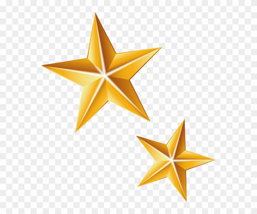Golden Stars Clipart #536537