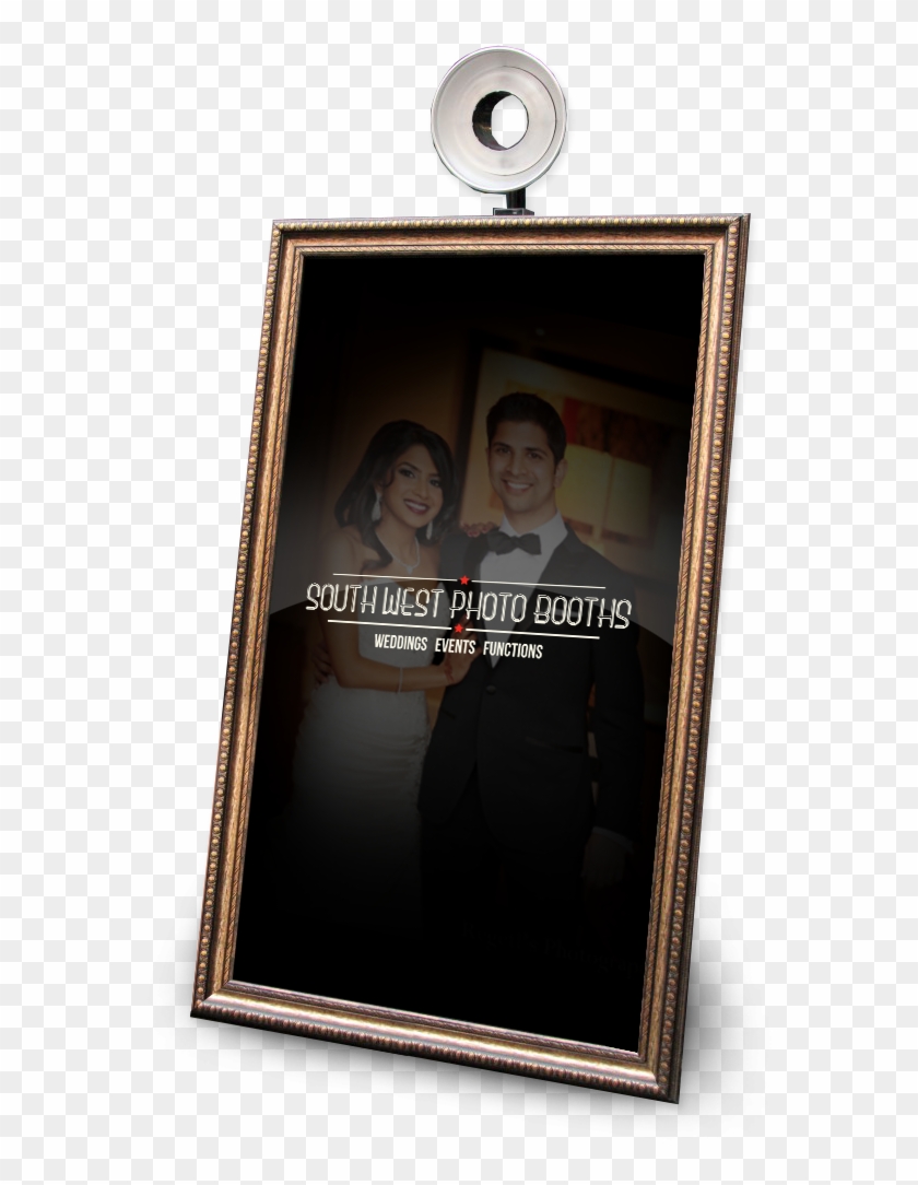 If You Choose So, The Guest Will Also Be Able To Sign - Magic Mirror Photo Booth Png Clipart