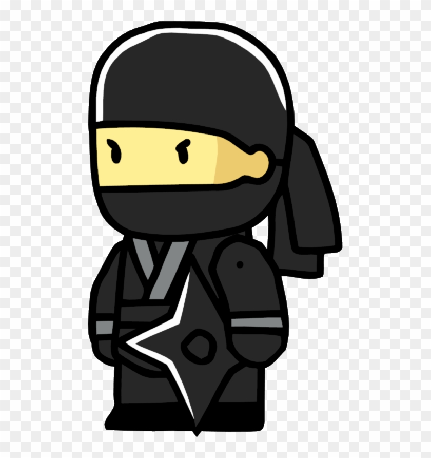Ninja Png - Scribblenauts Ninja Clipart #536656