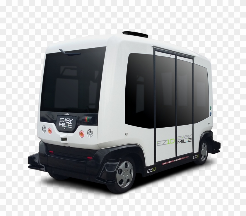 Self-driving Bus Tryouts Could Lead Way To Efficient - Easymile Ez 10 Clipart #536679