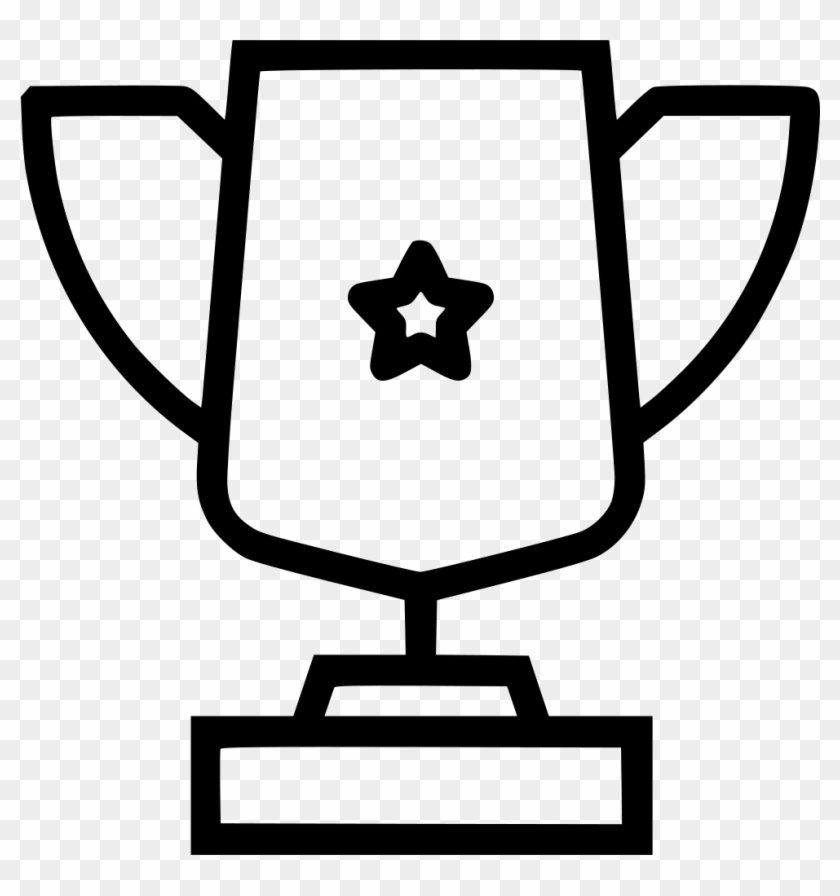 Medal Cup Gold Star Prize Comments - Icon Clipart