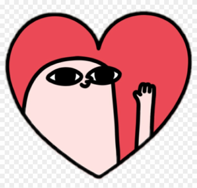 Ketnipz Redheart Instagram Kawaii - Ketnipz Heart Png Clipart #536902