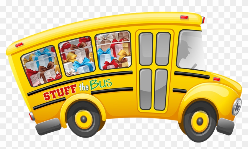 Help Us Stuff The Bus Clipart