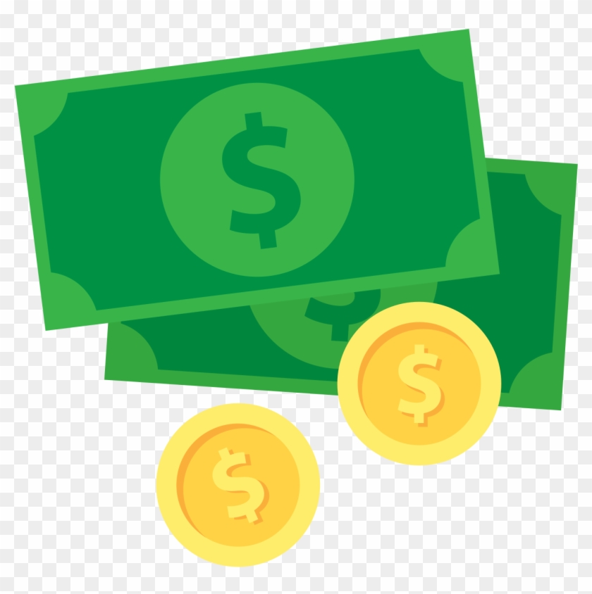 Open - Money Flat Icon Png Clipart #537036