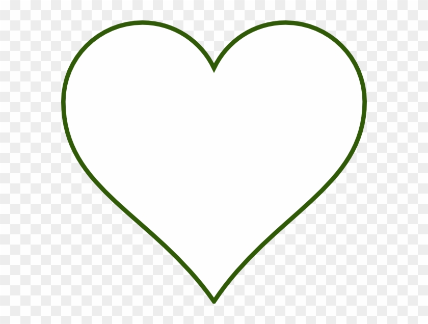 Red Heart Clipart With No Background - White Love Heart Icon - Png Download